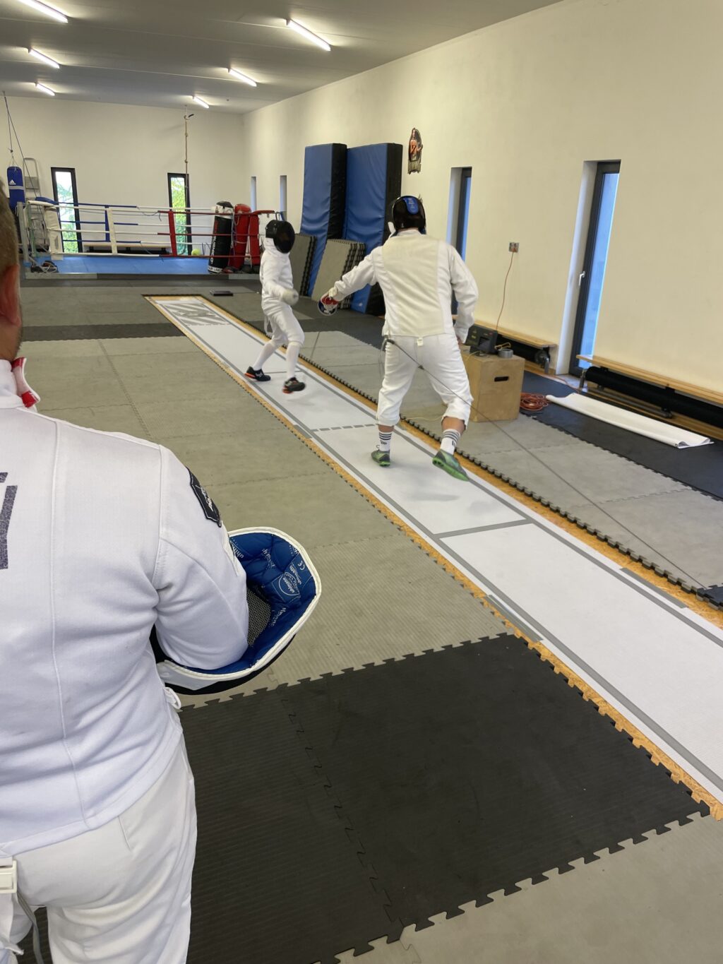 Šermířský teambuilding — výuka základů